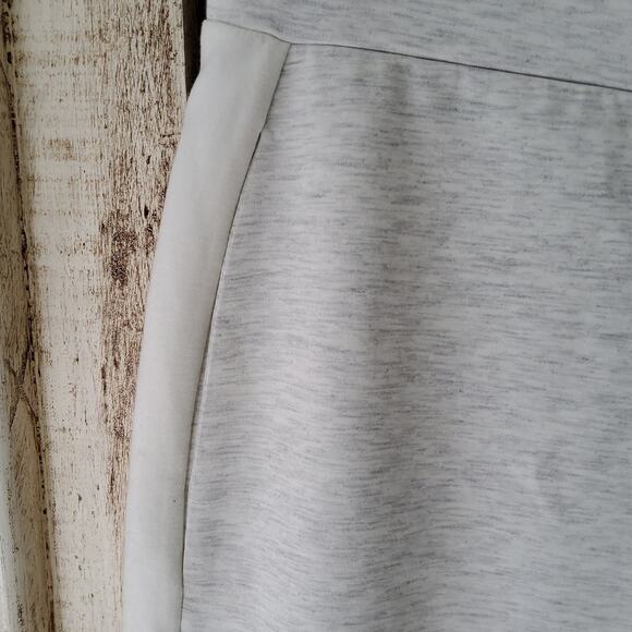 Ted Baker Women's Kalel Jersey Shorts with Satin Trim in Gray - Picture 6 of 9